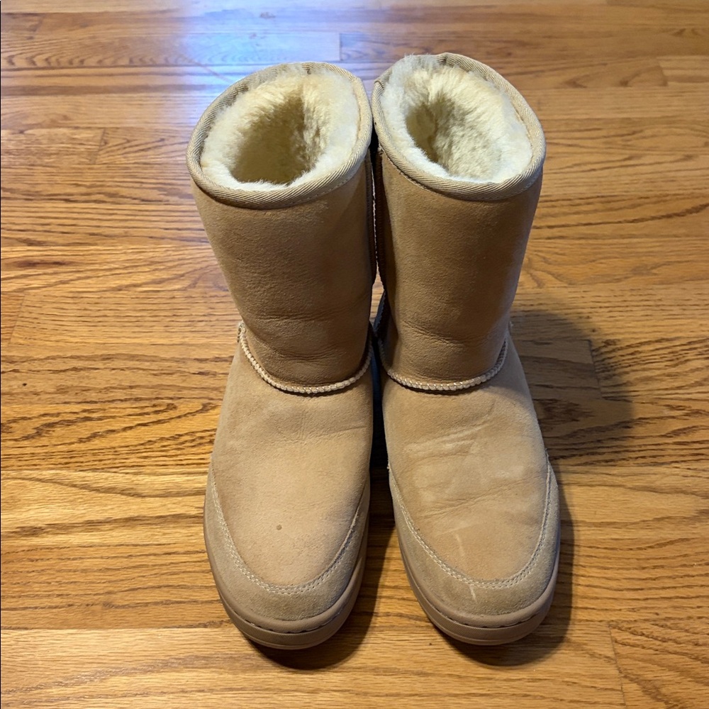 UGG Tan Ankle Boots